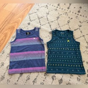 Hurley Little Boy Tank Tops like new Size 5 (lot of 2)